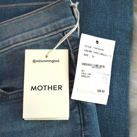 MOTHER | The Insider Crop Step Fray (Thrilling Shots) - Picture 8 of 16